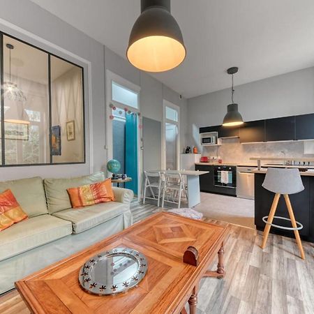 Le Garden City - Bel Appartement Avec Jardin Prive 维勒班 外观 照片