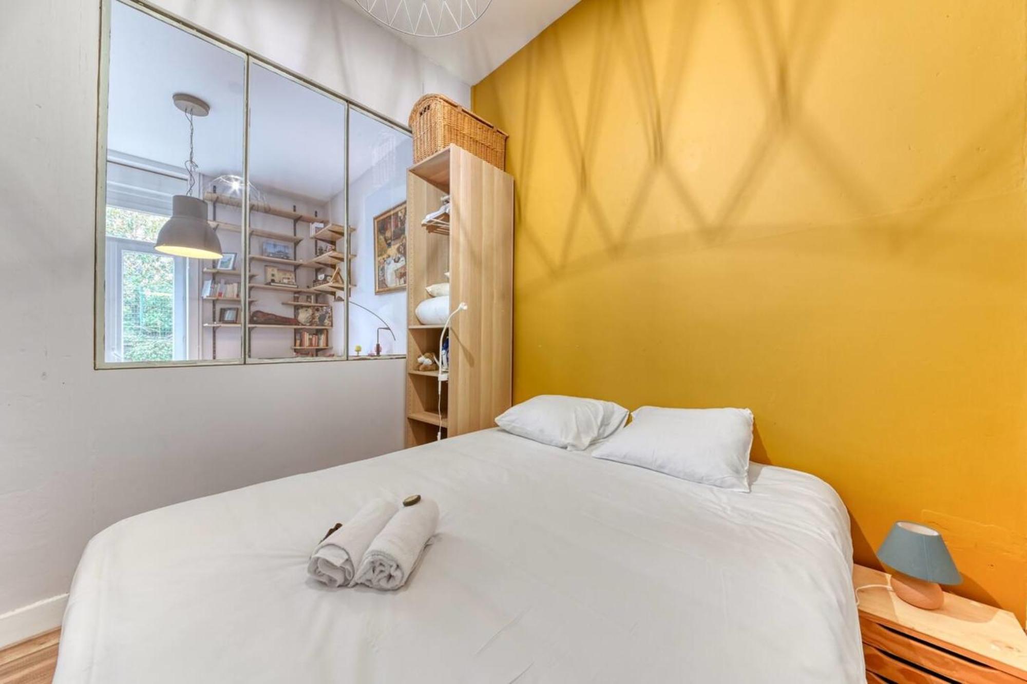 Le Garden City - Bel Appartement Avec Jardin Prive 维勒班 外观 照片